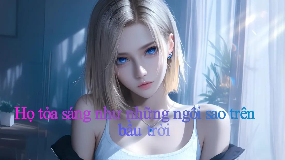 Họ tỏa sáng như những ngôi sao trên bầu trời