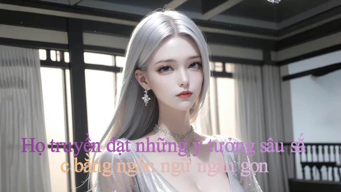 Họ truyền đạt những ý tưởng sâu sắc bằng ngôn ngữ ngắn gọn